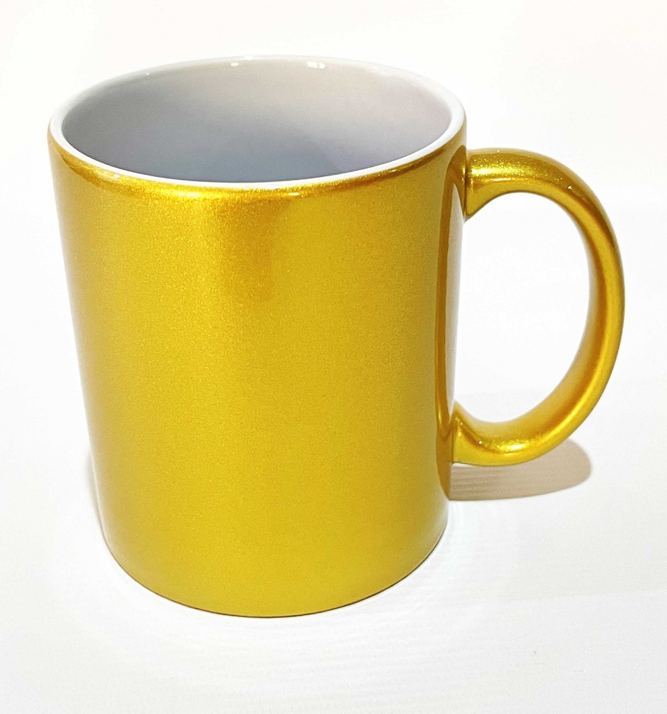 كوب سيراميك ذهبي  11oz 