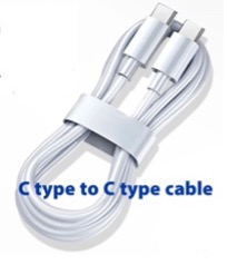 واير شحن USB  to C type cable   