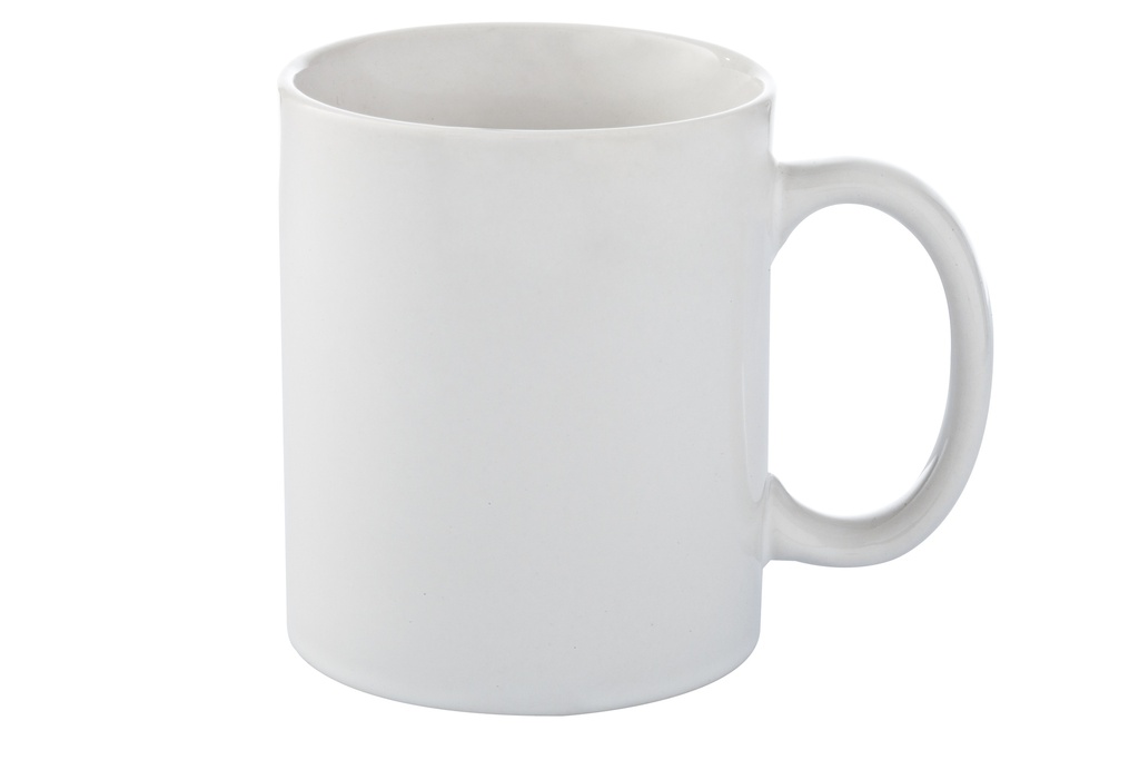 كوب سيراميك أبيض 11oz