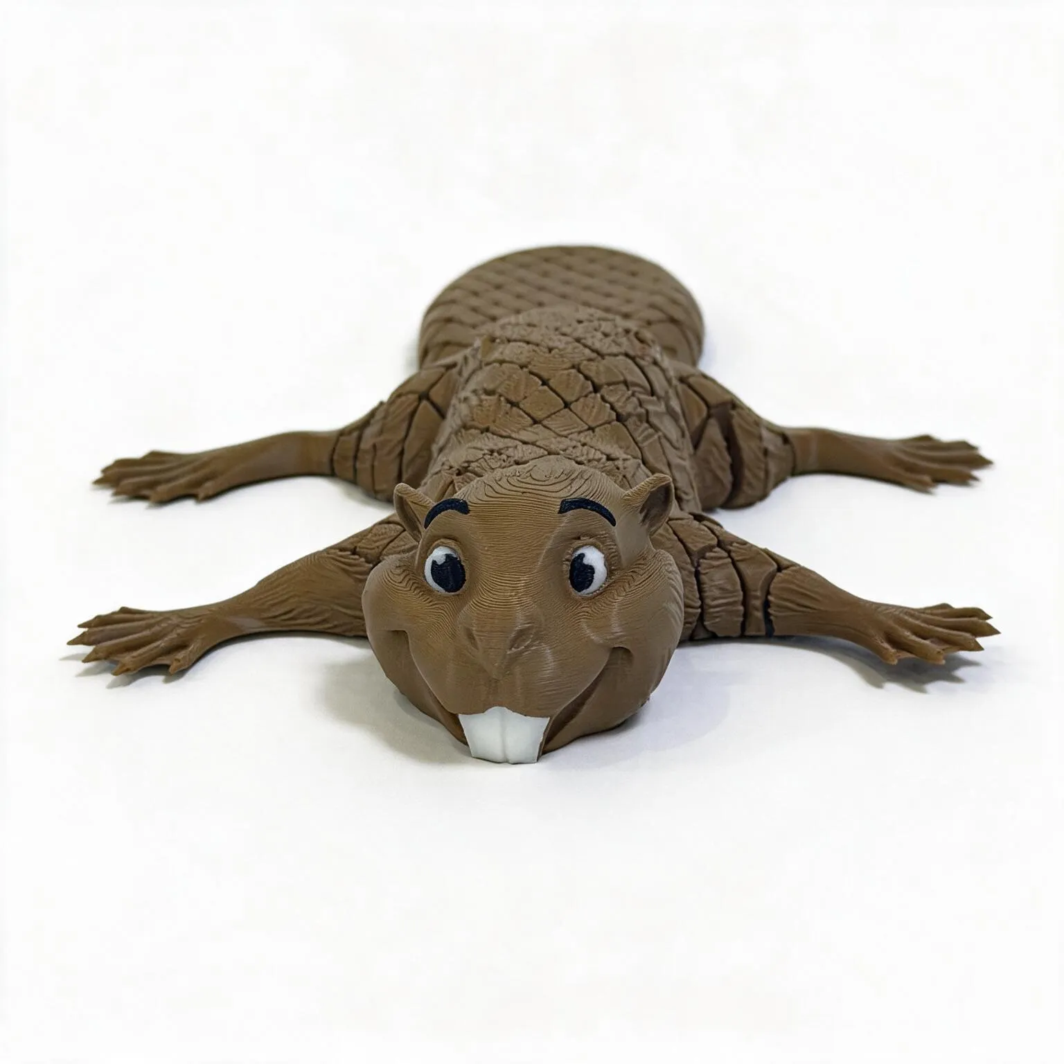 Articulated Flexible Beaver Figure
