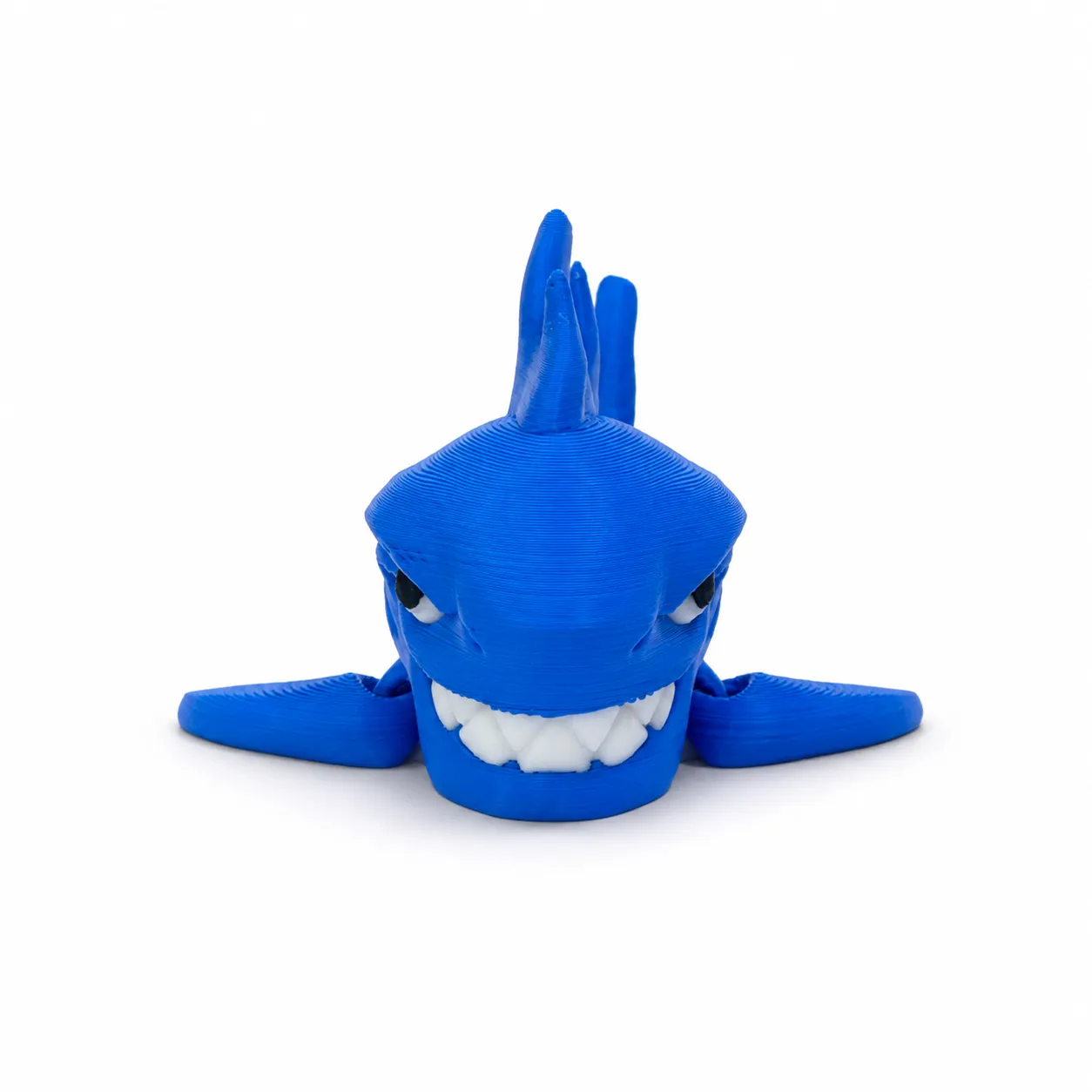 Articulated Blue Shark Figurine
