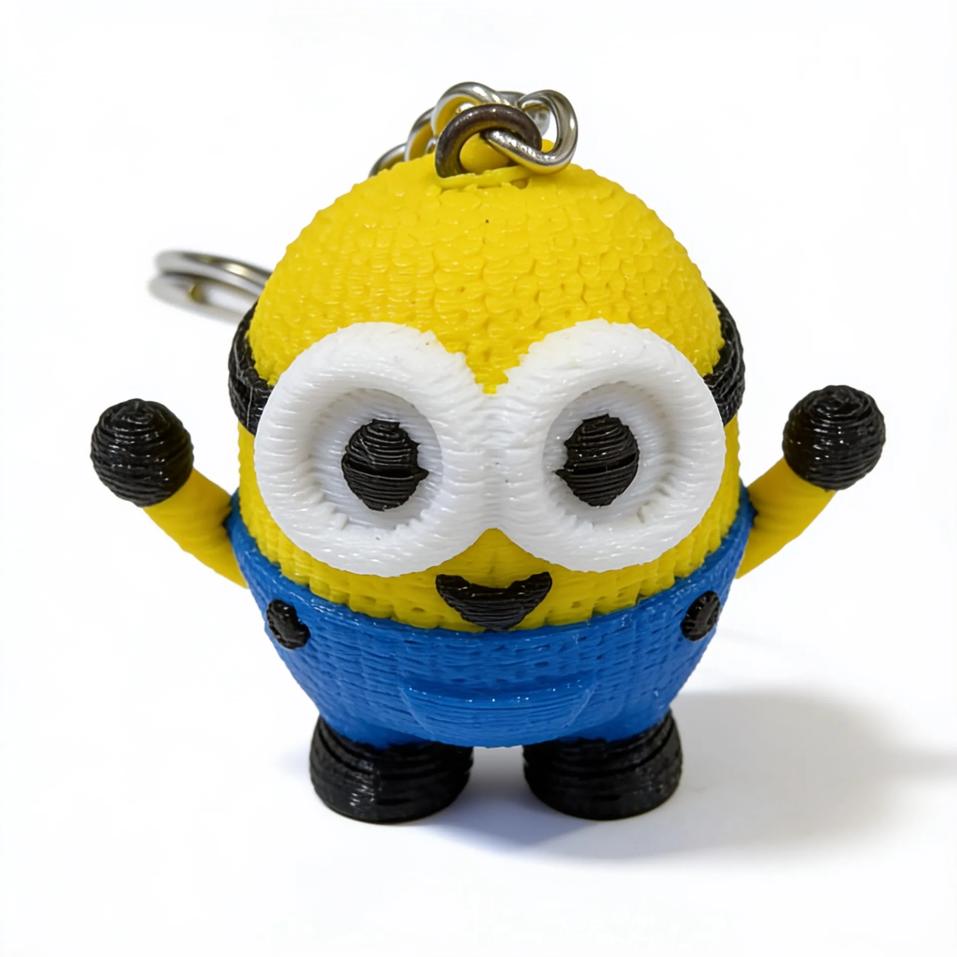 Cheerful Minion Keychain