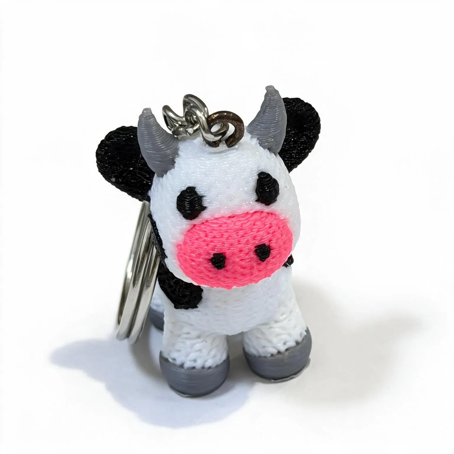 Cow Keychain