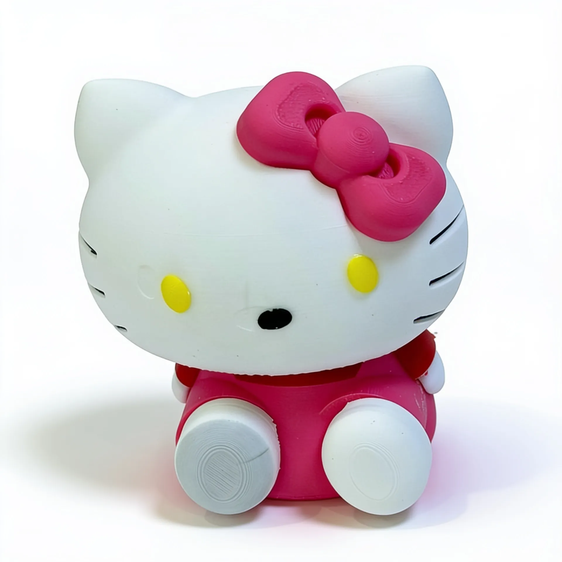 Hello Kitty Pink Outfit Figurine
