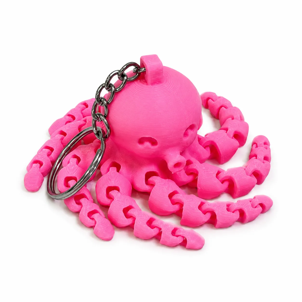 Octopus keychain