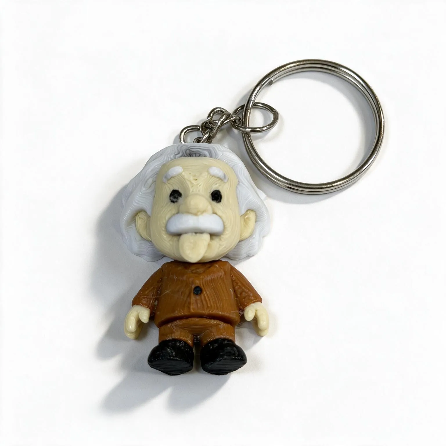 Playful Scientist Keychain
