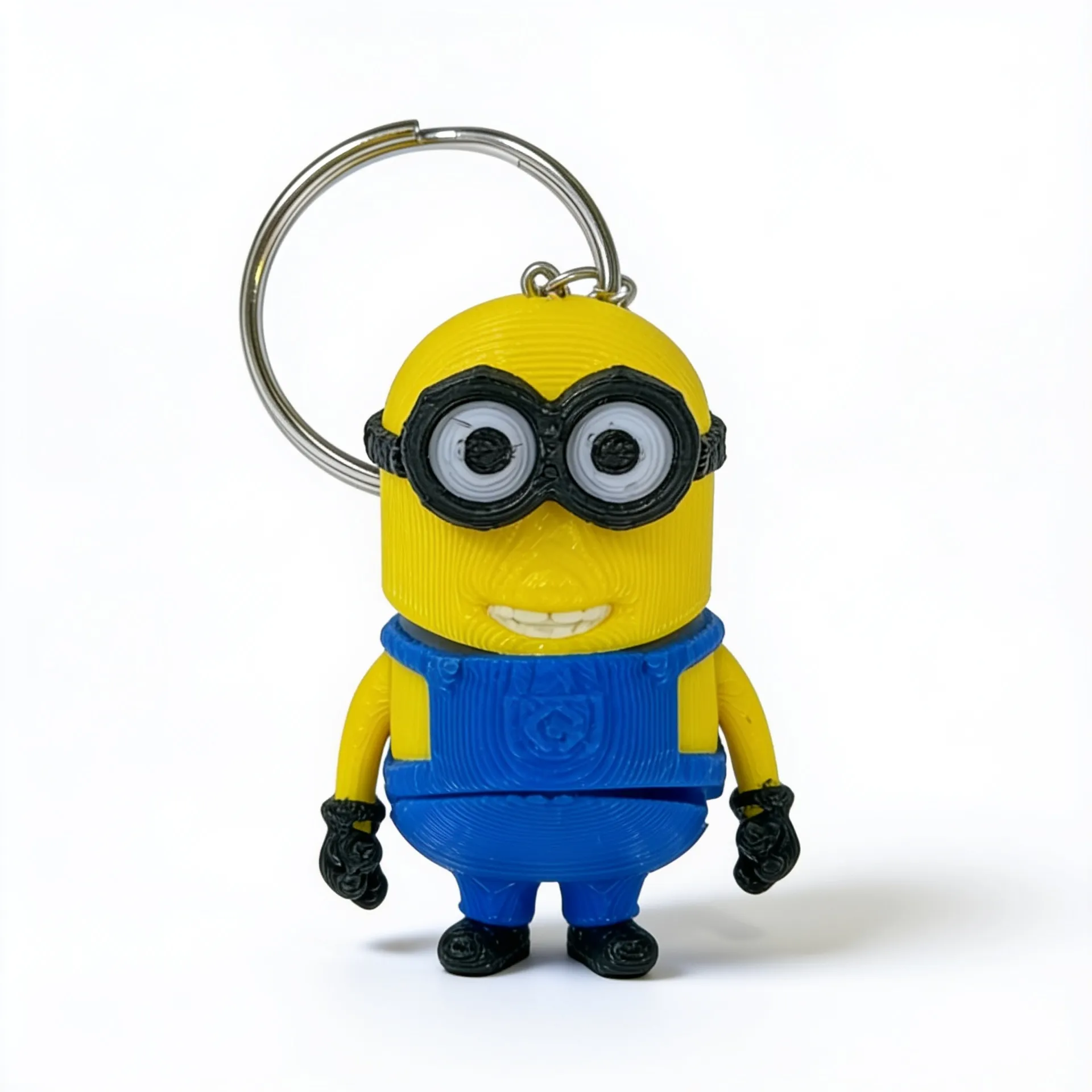 Two-Eyed Minion Keychain